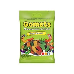 GOMETS GUSANOS DE FRUTAS 100G