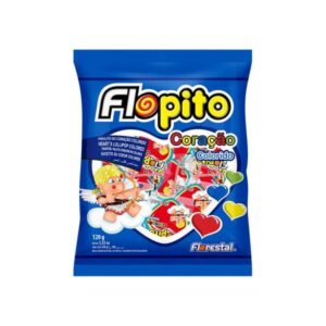 CHUPETIN FL FLOPITO CORAZON COLORIDO 500G